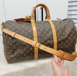 Louis Vuitton keepall bandoulière 50 Travel Bag